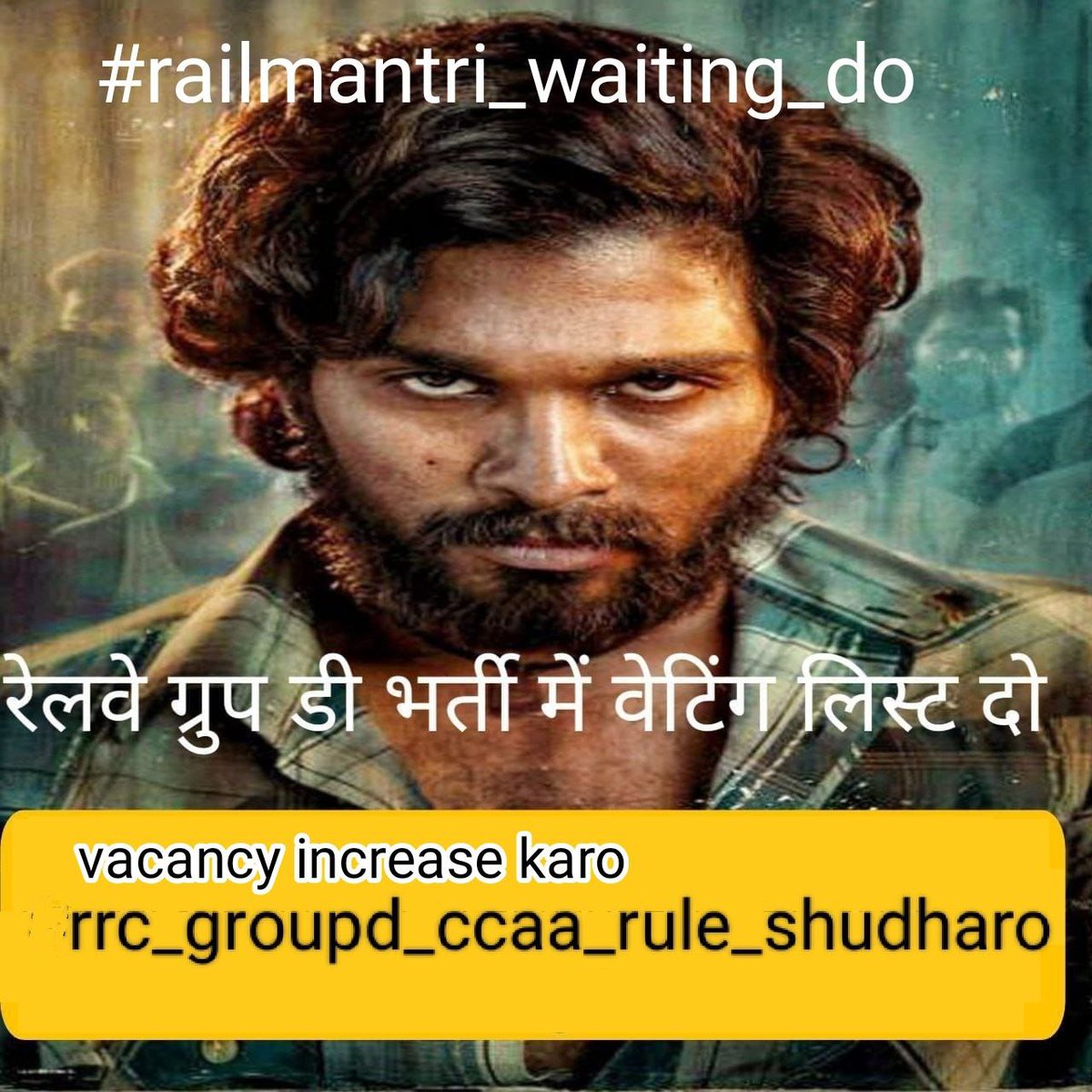 2035Kumar's tweet photo. #railmantri_waiting_do
@AshwiniVaishnaw 
@narendramodi 
@NidhiTanejaa
@ravishndtv 
@hanumanbeniwal. https://t.co/0n88TFIwbQ