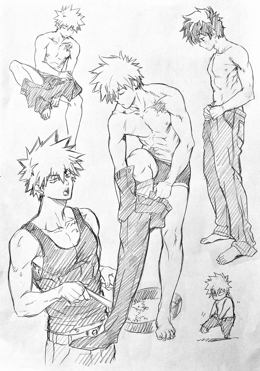 ラフ描き、💥🥦

息抜きラクガキ、日常の動き 