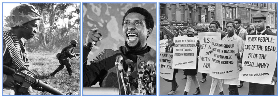 New #APUSH skills-based lesson for 8.8. 11 sources, 100% student driven and print ready. The Vietnam War caused intense debate within Black communities that would reshape America’s political landscape and usher in a new era of Black liberation strategy. antiracistapush.com/topic-88