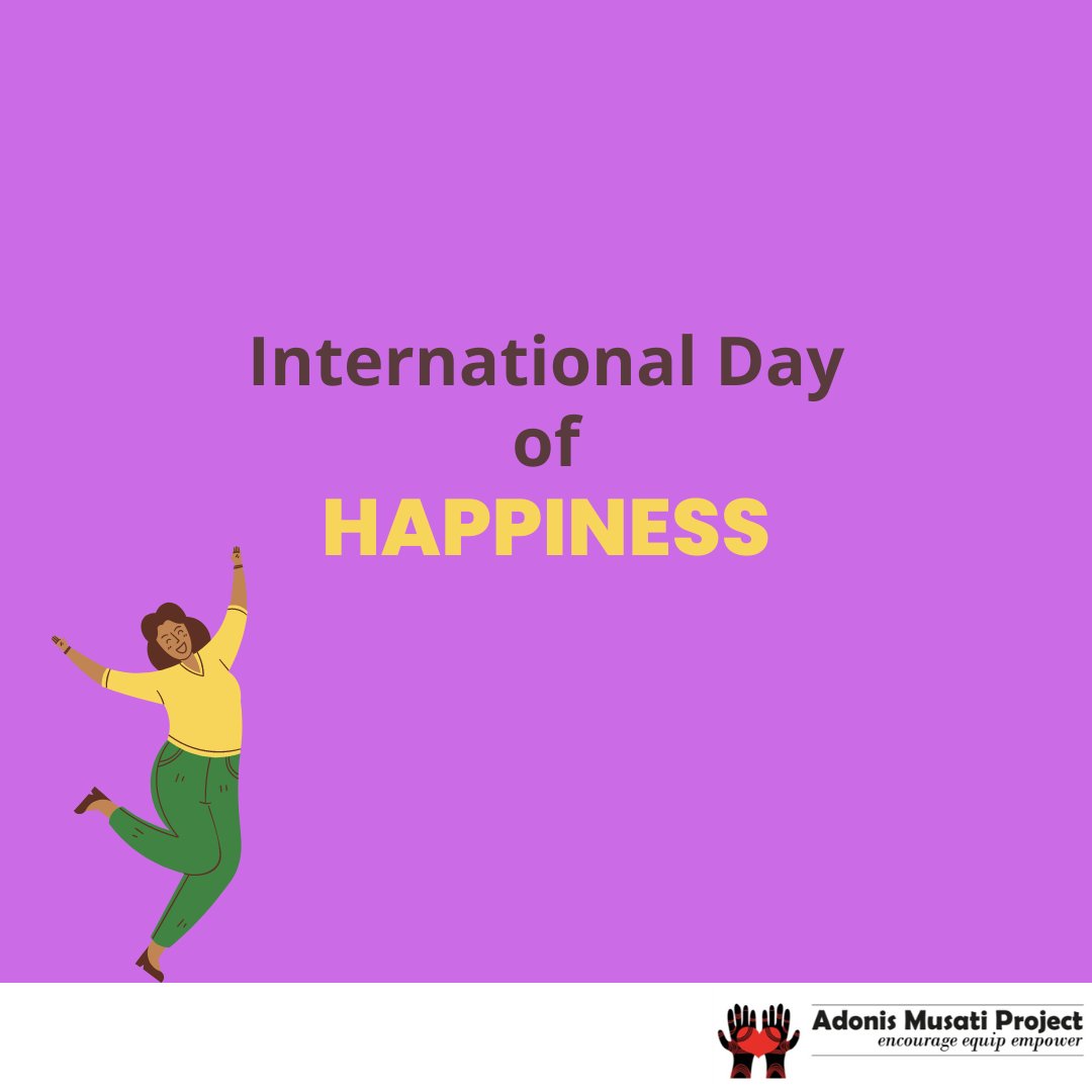 On this International Day of Happiness, make someone’s day by showing a little love! You have the power to spread happiness, simply by being kind 💜