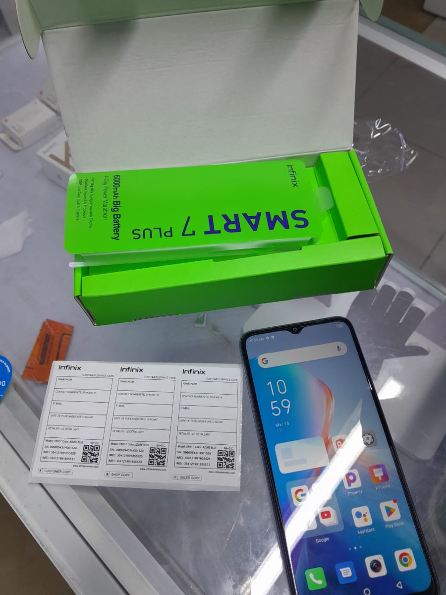 InfinixKenya's tweet photo. Kila mtu anatambua Tenje za Infinix. Jishikie Infinix Smart 7 Plus leo.
Click: https://t.co/wLvj5POKbn to purchase on XPark or visit our physical shops to purchase. Click: https://t.co/lxynLpXGqV to find a shop near you.
#SmartikaNaPower #Smart7 https://t.co/JrT2Tr4WwX