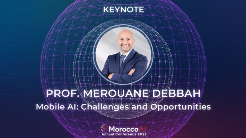 MoroccoAI's tweet photo. 📢Check out Prof. Debbah's keynote for the latest #AI applications in the #telecoms industry.

View the talk and discover the symbiotic relationship between AI &amp; telecoms, and how they are revolutionizing each other !

👉 https://t.co/mX8obKTwS3

Follow us for more! 🚀
#MoroccoAI https://t.co/qJ5gZNUG3h