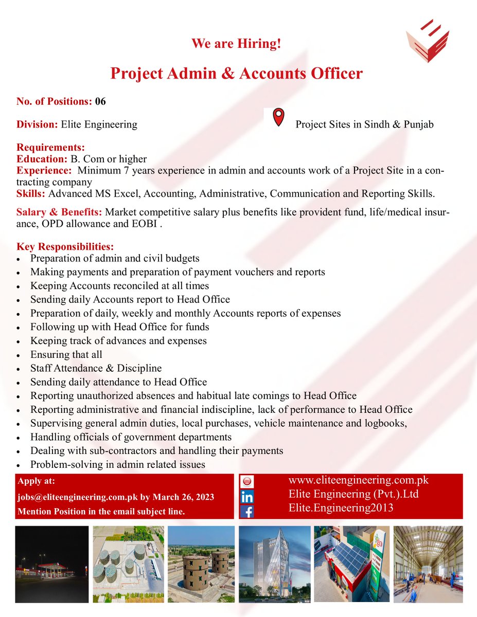 EliteEngineer13's tweet photo. Apply at:  jobs@eliteengineering.com.pk https://t.co/ogWTBtaC7G