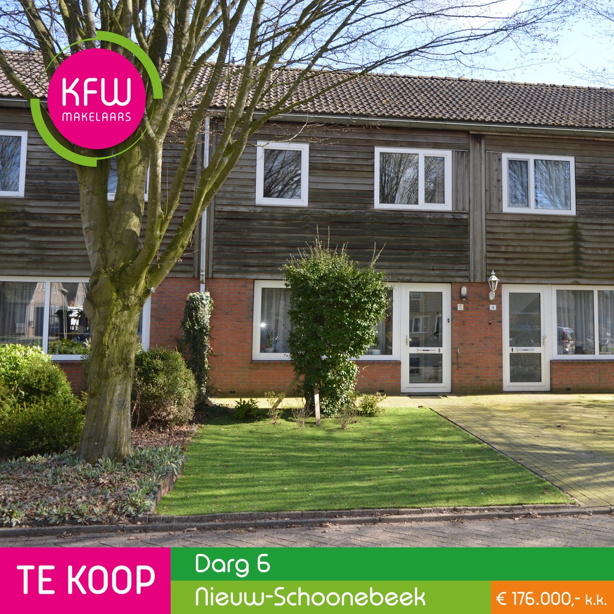 karenfrieling's tweet image. #huistekoop Darg 6 #NieuwSchoonebeek Een leuke onderhoudsvriendelijke #tussenwoning aan rand van woonwijk en #natuurgebied #Bargerveen. Vrpr € 176000 kk Wil je komen kijken? Bel of mail ons met ons kantoor. #woning #karenfrielingwoonhuismakelaars #emmen  #morgenopfunda