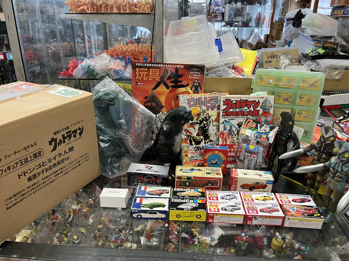 kaikodo_net's tweet image. 店舗21.22.23日はお休みです
買取情報です
Today's purchased items
#sofvi
#futuremodel
#ultrammonster
#minicar
#tomica
#diapet
#alienbaltan
#kaikodo_net
#ソフビ
#フューチャーモデルズ
#バルタン星人
#トミカ
#ダイヤペット
#ガンダムソフビ
#懐古堂
#桶川
#おもちゃ博物館
#フィギュア買取