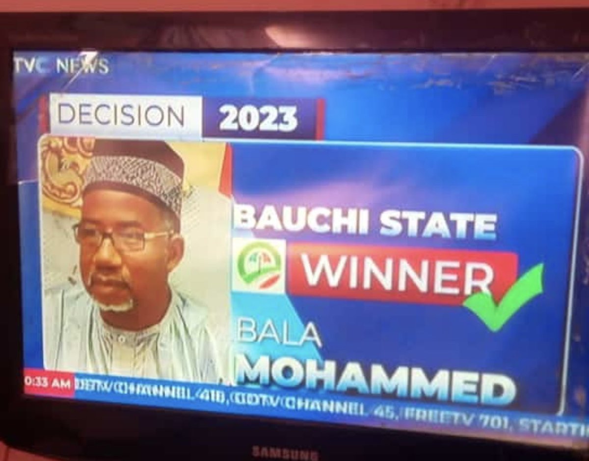 iameric40k's tweet photo. #bauchidecides2023 @SenBalaMohammed #gaintslayer https://t.co/3B0QvP2HNn