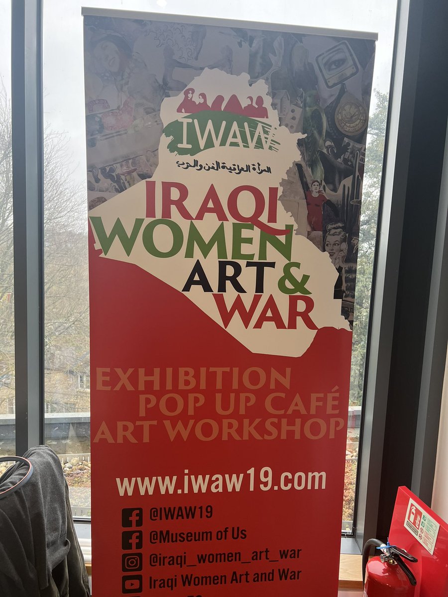 rana72's tweet photo. @sofo now doing an interview with @Copper_Crayon about IWAW mini museum project and @RefugeeWeek last year's exhibition... More coming... https://t.co/9BLgDsgBJM