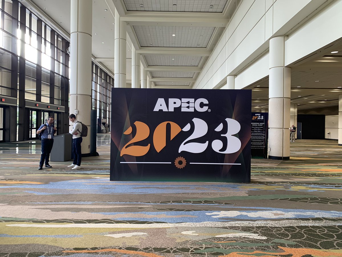 来ております　#APEC2023