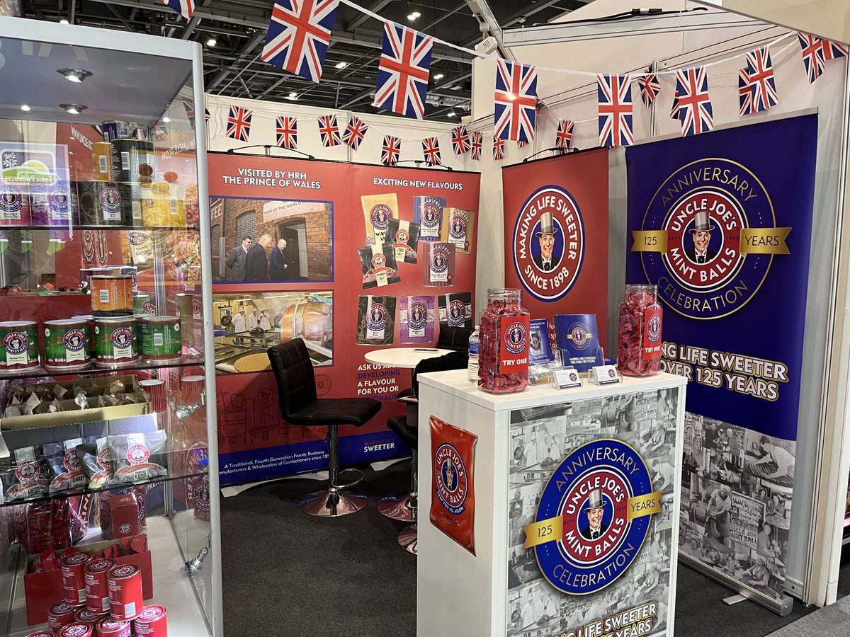 All ready to welcome the world to our stand 4616 ⁦@IFE_Event⁩ Excel. Made in #Wigan sold to the #world. #exportingisgreat