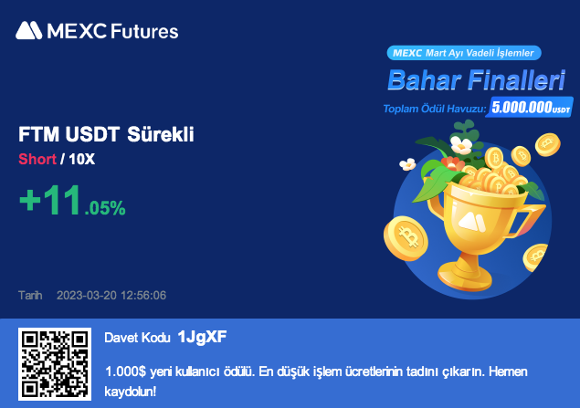 #FTM 10x Short 

#Bitcoin #BTC #Eth #BNB #XRP #ADA #gns #DOGE #STMX #neo #LTC #Shib #Rad #ETC #trb #MASK #GRT #DF #Magic #CFX #APE #jasmy #GMT #JOE #CHESS #Lina #MDT #PYR #bel #OCEAN #NMR #Lina #Ren #Dodo #Omg #iris #Eos #Qtum

detaylı bilgi için DM üzerinden iletişime geçiniz.