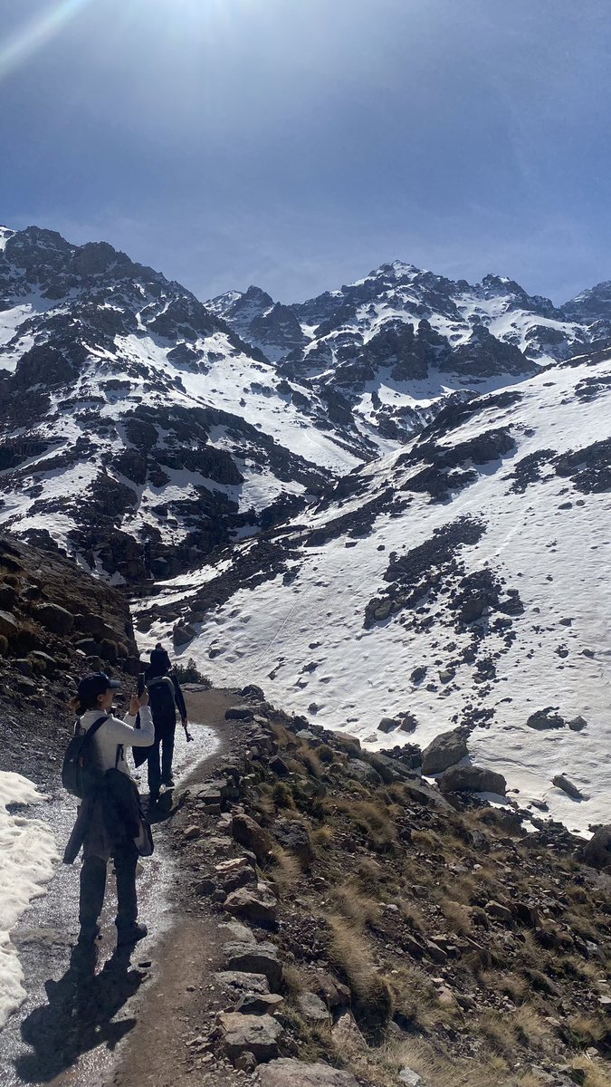 SimonWIParker's tweet photo. Did you read my tale of hiking up Toubkal in the @timestravel @thetimes yesterday? Head over to my instagram for a lot more photos from the ascent and summit. Film to land later today. It was epic! #Morocco https://t.co/uAB1OqT4ub