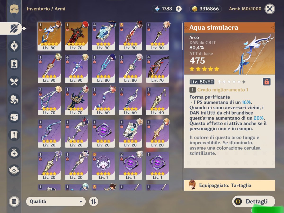Wolfy_Italy's tweet photo. #genshintrade
#Genshintrading
*ONLY TAKING MY LF*

WTT EU AR 56 12×5

LF: SKY CHILDREN OF THE LIGHT ACC WITH GOOD OUTFITS

There are 20 pulls https://t.co/VS7bKrmgYw