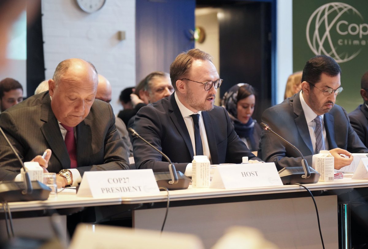 The first high-level meeting since #COP27 starts today. 🌍

Ministers and envoys meet at the #CopenhagenClimateMinisterial to mobilize implementation on the ground and operationalize the milestones from Sharm el-Sheikh.