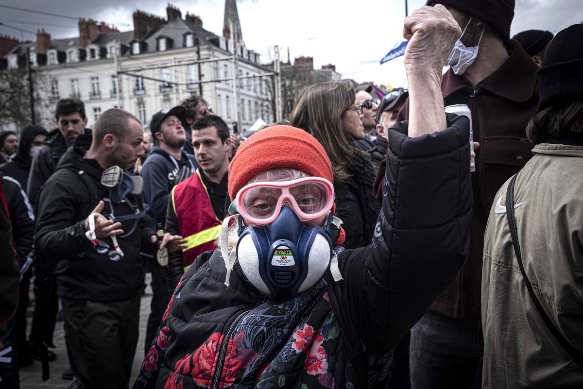 jcmos's tweet photo. Jcmoschetti /Réa
#retraite#nantes#manifestation#18mars https://t.co/lnberuTKNo