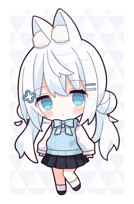 #三億アカウントの中から私を発掘してください ポップ清楚ちびキャラ美少女 