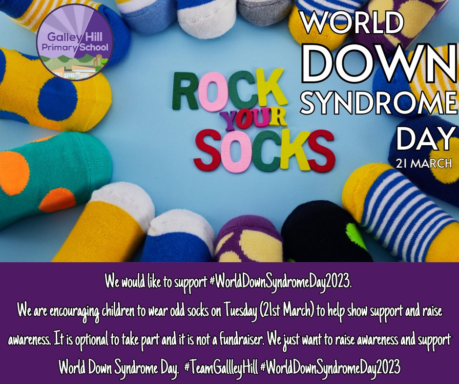 Galley_Hill's tweet photo. #standoutsocks #worlddownsyndromeday #wdsd #rockyoursocks #DownSyndrome @SimonPobble https://t.co/6VnHThrHVg