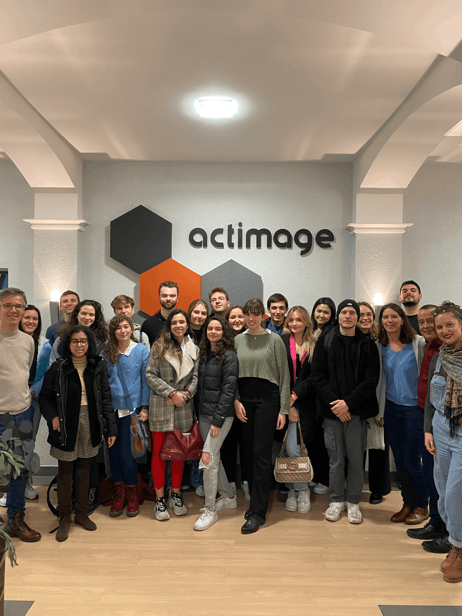 🧑‍🎓 Actimage hat letzte Woche die Studenten der Fremdsprachenuniversität in Straßburg empfangen, um den digitalen Sektor und seine Berufe vorzustellen! 
Eine tolle Gelegenheit, über verschiedene Berufswege auszutauschen 💬 #ITJobs
➡️ Unsere Stellenangebote: bit.ly/careers-actima…