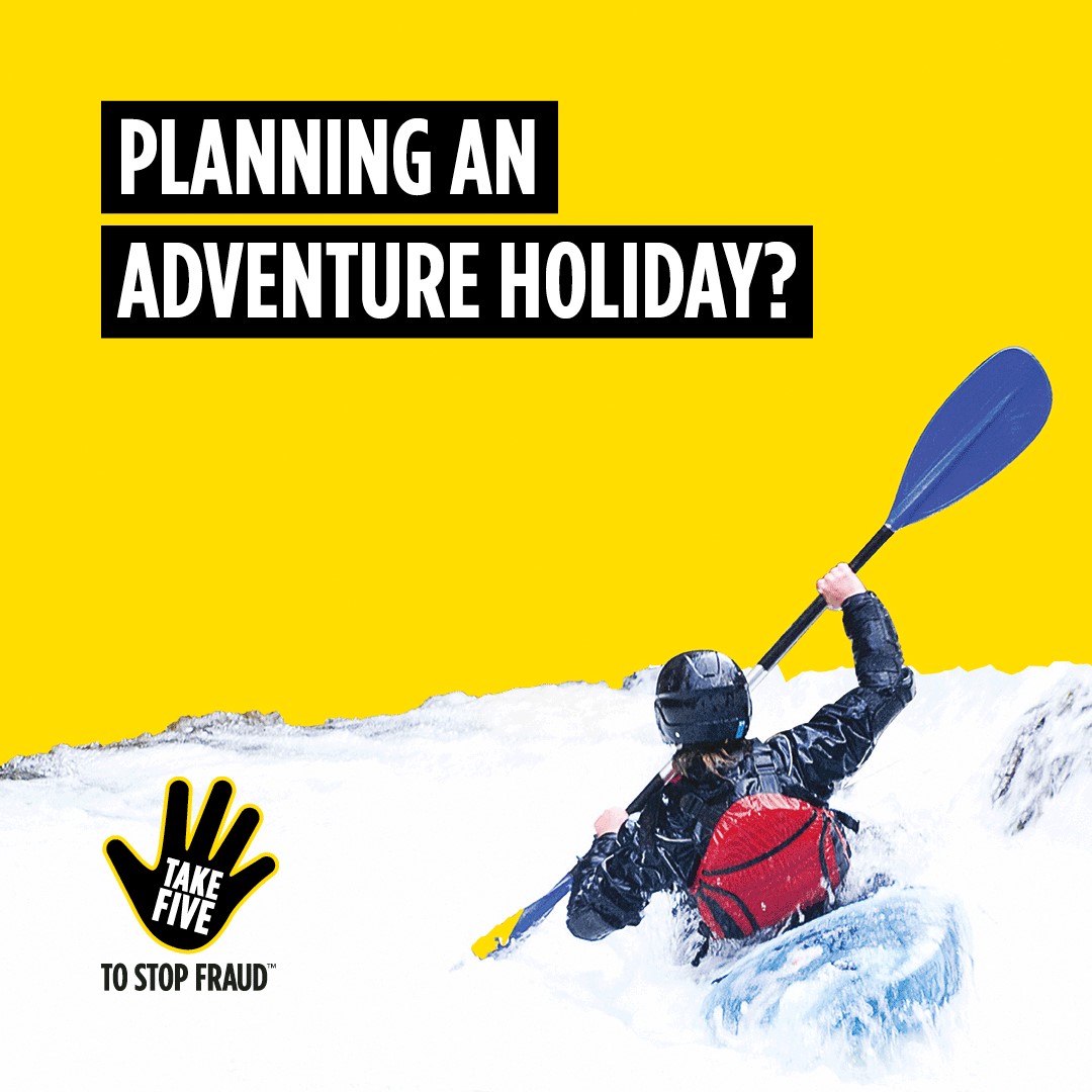 nereccu's tweet photo. Booking an action-packed holiday?

Do your research and read online reviews from reputable sources to check websites are genuine. It's safest to use the secure payment method recommended by reputable online retailers. Beware of “too good to be true” offers and prices. 
#TakeFive https://t.co/6Z1QKOVdzS