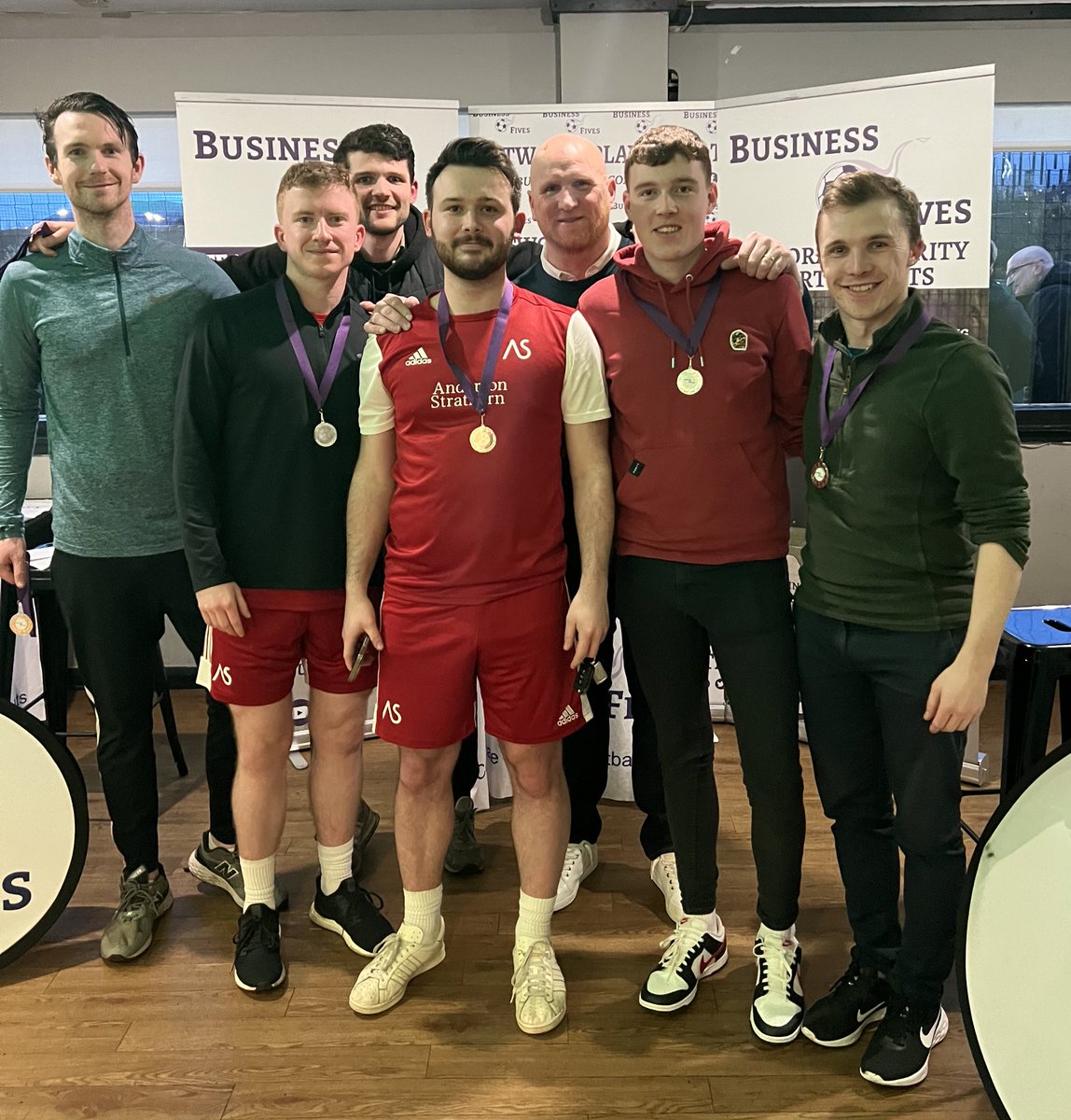 Congratulations to our runners up @solicitors_AS who fundraised for <a href="/SAMHtweets/">SAMH</a>.

They have earned a place at our National Final! 🥈 👏🏻

Congratulations guys!

#charity #networking #Edinburgh
