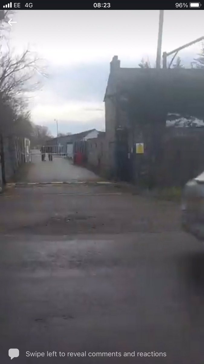hellsbellsus's tweet photo. @GBNEWS this sign put up last week. Camera with visual and audio been filming for ages 🤔🕵️👁👀 Sign is on INJUNCTION side . Can’t cross to read it 👀🤔 https://t.co/wZIWFprDp3