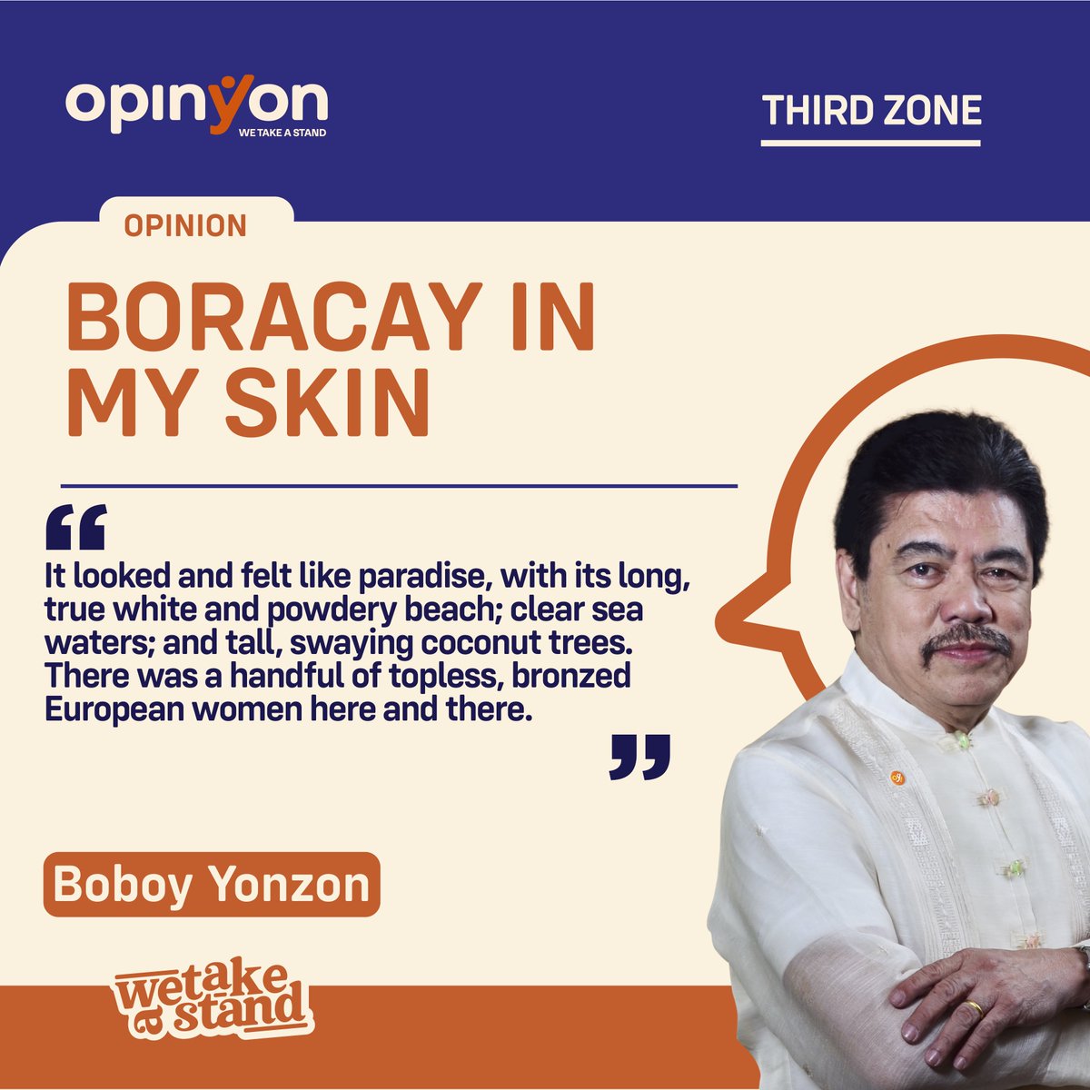 OpinYonNews's tweet photo. BORACAY IN MY SKIN

Read more
https://t.co/b5rzCJeg2w

#OpinyonColumnists https://t.co/ywtPe0hNVT