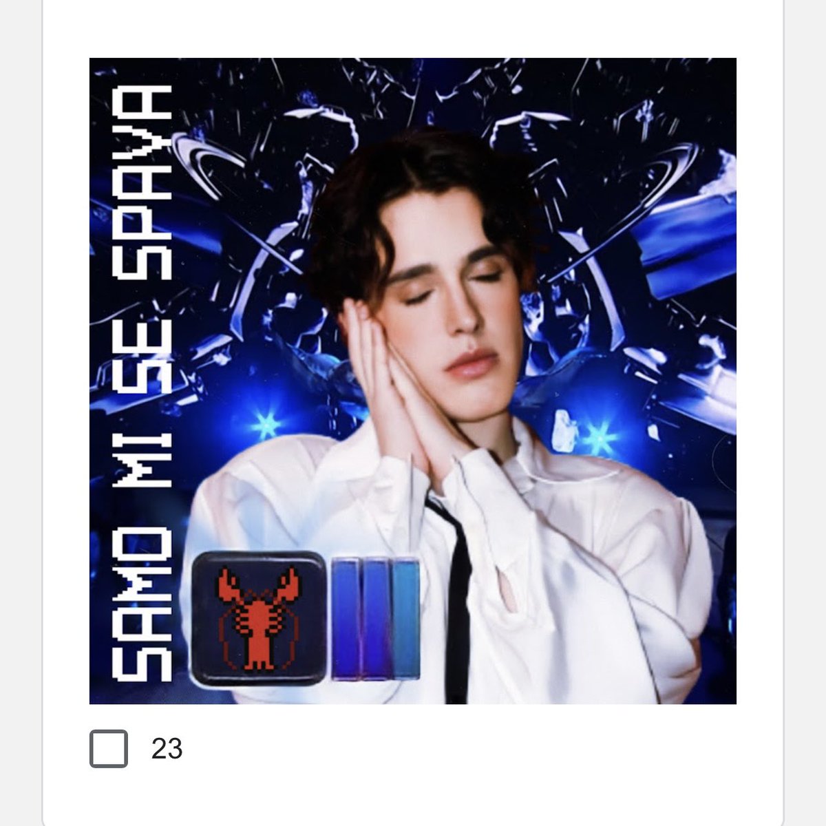 CHlARADOTCOM's tweet photo. vote #23 if you got the sims reference 💓 good luck everyone!! https://t.co/7vo6QGut1N