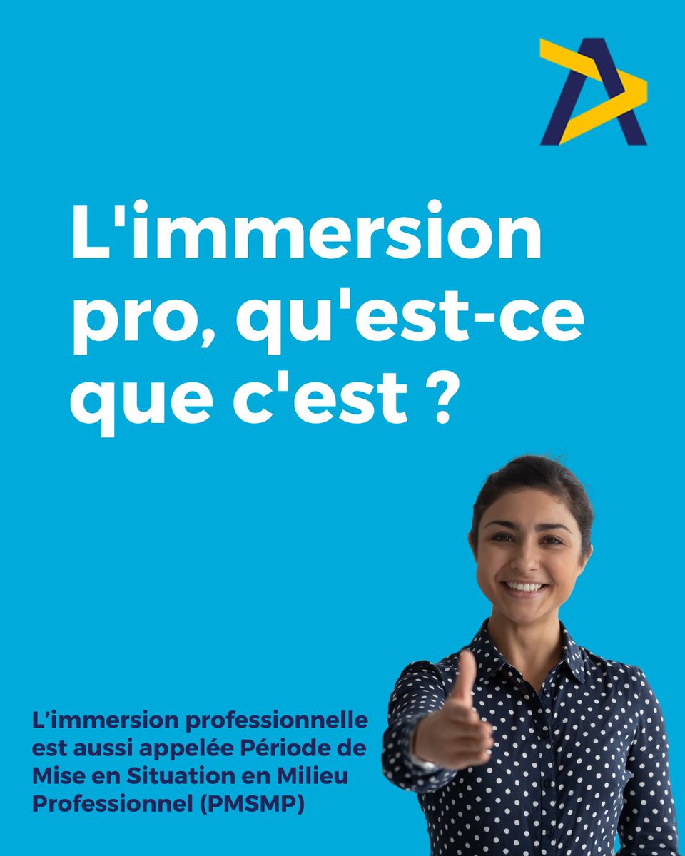 [Immersion Professionnelle] 

#Entreprises, connaissez-vous l'#ImmersionProfessionnelle ?  
 
Le but ?  

Faire découvrir votre entreprise et secteur d'activité à un #cadre en recherche d’#emploi et répondre à vos besoins de #recrutement

 En savoir + 👉 bit.ly/3lkJ5Mt