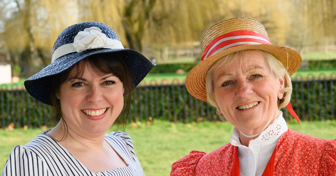 GodalmingTG's tweet photo. #Didyouknow Ann and Flo are friends - all they are looking for is a touch of happiness which involves donkey rides on the beach and mussels not jellied eels.. Confused?  Yes,  we are too so come along and see if they manage to find their happy ever after https://t.co/k4z3U0veJZ https://t.co/EQcRVcRy7y
