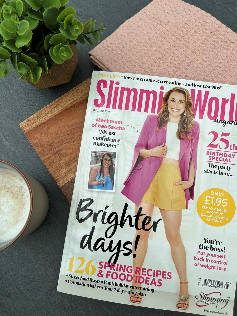 Spring into the new season with the 25th birthday issue of #SWMagazine 💫. It’s packed with inspirational member stories, delicious #RecipeIdeas and tips to help take control of your weight loss journey 💞. Members can pick up a reduced-price copy exclusively in groups today ✨!