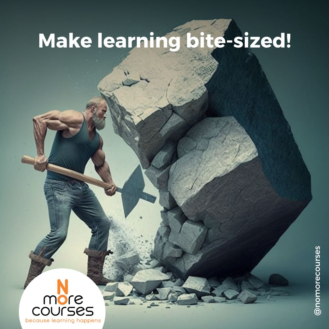 NoMoreCourses's tweet photo. Are you looking for a more engaging and effective way to train your employees?

Look no further than micro-learning! Our platform breaks down complex topics into manageable bites, ensuring a fun and practical learning experience.

Book a demo at https://t.co/aPxcRCRMsQ https://t.co/cKwqU49jwH