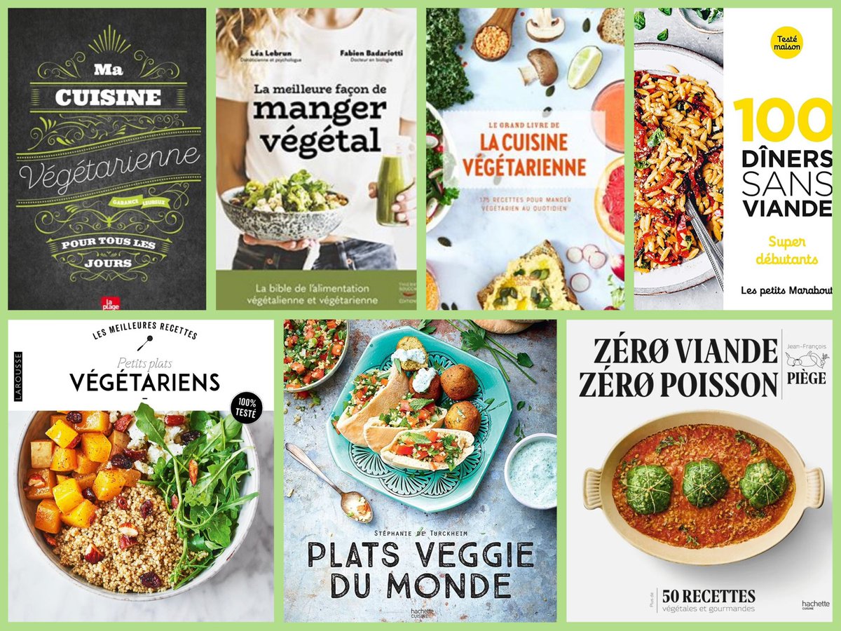 ORIGINVegetal's tweet image. Ce 20 mars c’est la journée internationale sans #viande qui existe depuis 1985, pour vous informer et vous  permettre de découvrir un mode de vie sans viandes et des #plats succulents et bons pour la #santé des #consommateurs et la #planète
Pour vous, on a sélectionné des livres