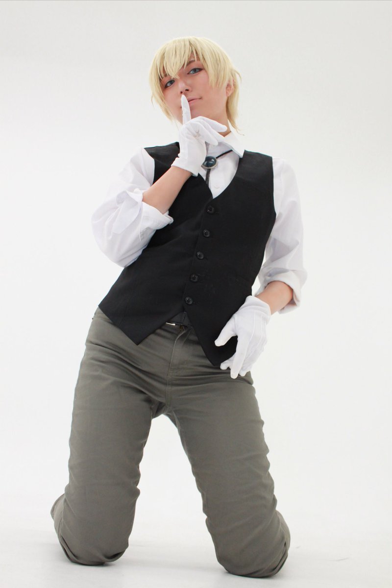 撮りました!!
バーボンはトリプルフェイスのセクシー担当だからね❤