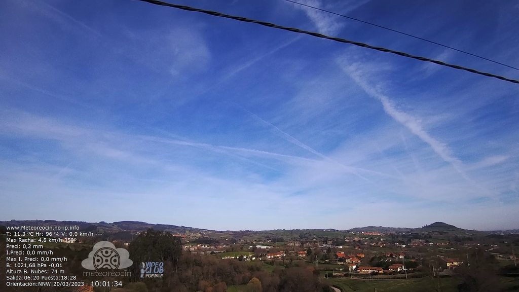 MeteoReocin's tweet photo. MeteoReocín WebCam en Directo; #Helguera #Reocín #Cantabria #Spain #WebcamHd https://t.co/IItNweiaK1