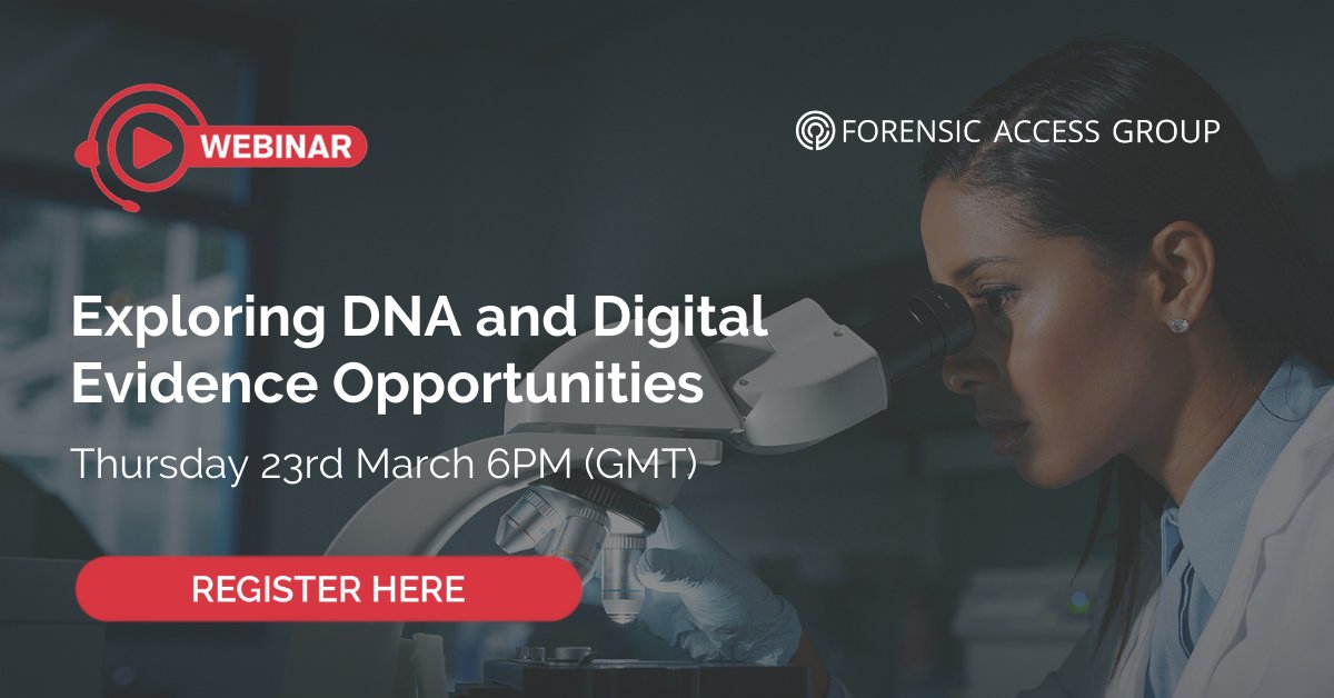 ForensicAccess's tweet photo. Strengthen your #defencecase with expert insight by attending our #webinar to explore #dna and #digitalevidence opportunities this Thursday.
Register now: https://t.co/Wh6zkqmJrx
#forensicbiology #digitalinvestigation #legalprofessionals #criminalcases https://t.co/DWONeAxVjv