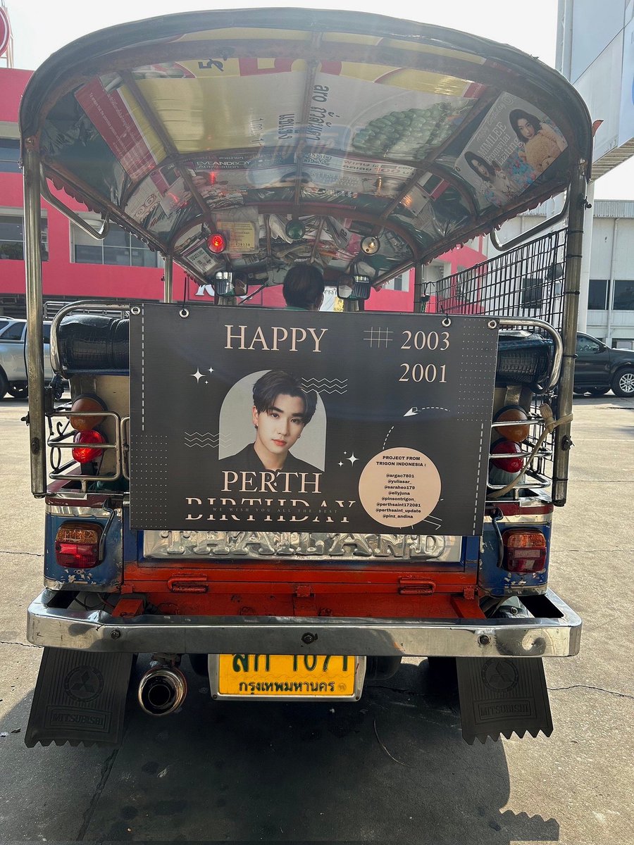 sehun_ssi94's tweet photo. @perthppe BIRTHDAY, TUKTUK ADS PROJECT BY TRIGON INDONESIA ✨
Happy Birthday Perth, Best Prayer For Life And Success ✨
Thank you to everyone who joined🙏🥰🤗

#Perth22ndBirthday #PERTH_The22ndStory #PERTHS22NDBDAY #PerthSaintSation https://t.co/DzHB6y0gyb