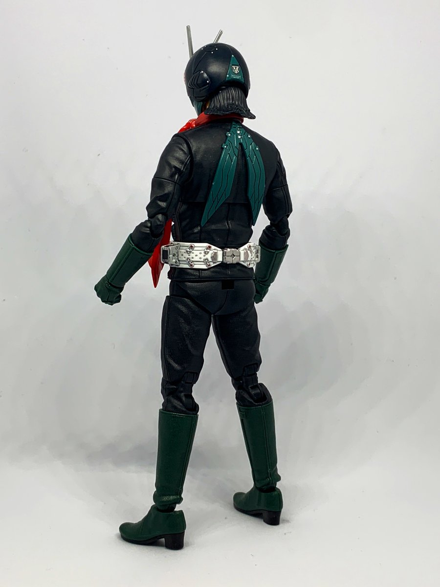 「フィギュアライズのシン・仮面ライダー組みました。シールは後頭部のロゴのみ使用、あ」|しみず清麿　skebはじめましたのイラスト