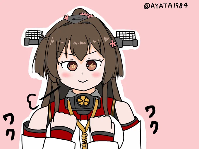 #既掲でもいいのでとにかく大和型を貼ろう大和さん2回描いてました 