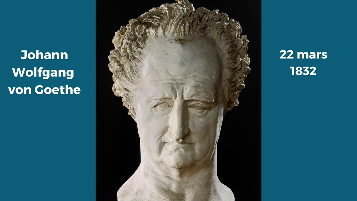 Histoire_image's tweet photo. #Goethe est mort #CeJourla #22mars #1832. #Poète, #dramaturge et #romancier, il est considéré comme le père du #romantisme allemand et l'auteur des "Souffrances du jeune #Werther et de #Faust. #DavidDAngers fait son #portrait à 80 ans.
https://t.co/GLwvMiTWGx  @MuseeOrsay https://t.co/5mm34neDcF