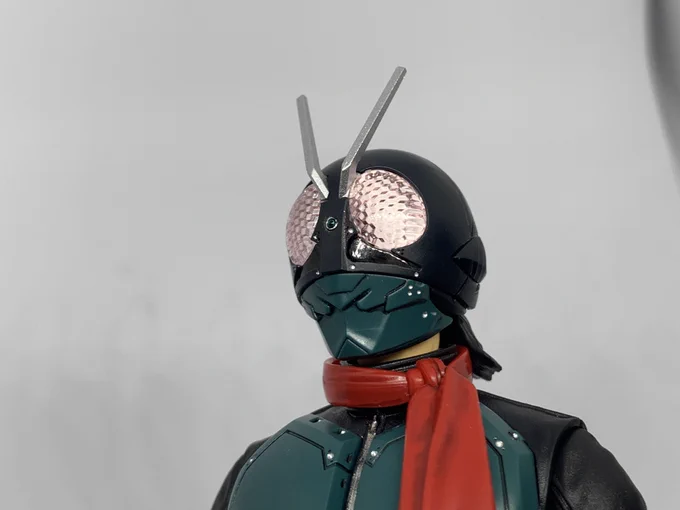 頭部・胸部のリベットやベルトの塗り分けが地味に大変w#フィギュアライズスタンダード#シン・仮面ライダー 