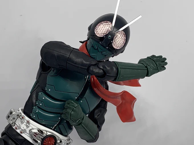 頭部・胸部のリベットやベルトの塗り分けが地味に大変w#フィギュアライズスタンダード#シン・仮面ライダー 