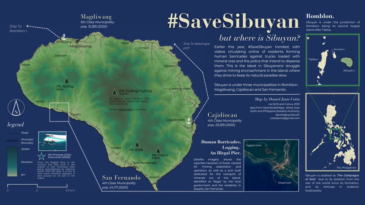 hi twitter!
hope u could LIKE/ HEART reax the FB post and join the call to #SaveSibuyan
likes and RTs will be great too <3

I made a map of SIBUYAN and make it more known and show some impacts of mining encroachment there. 
tinyurl.com/SaveSibuyanMap

#notomininginsibuyanisland