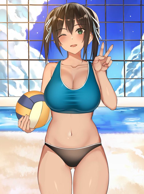 熱月堂グッズ紹介
【葉山由衣】
由衣ちゃんはF市翡翠ヶ浜学園のビーチバレー部に所属している女の子。
デザイン:クレハ先生(@KU_RE_HA )
抱き枕カバーとタペストリーはboothにて販売中!
↓ https://t.co/PH01SvbeU8 