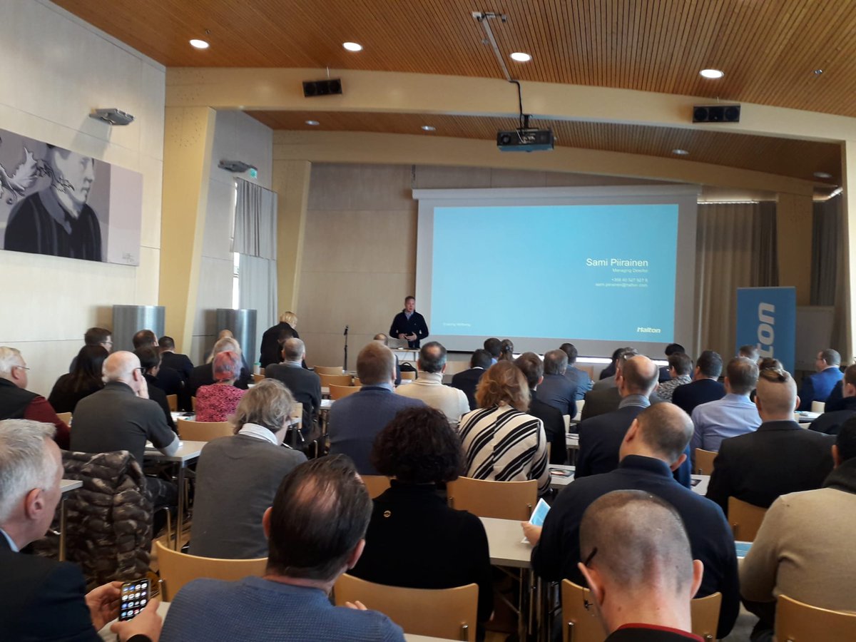 Una ottima opportunità l'evento Customer Days 2023 di #Halton Marine, Energy&amp;Infrastructure a Lahti.
Un grande ringraziamento a tutti i partecipanti e colleghi/e venuti dal mondo e dall'Italia.
Si è discusso di #ESG, nuovi trend del mercato energetico e novità dei prodotti Halton