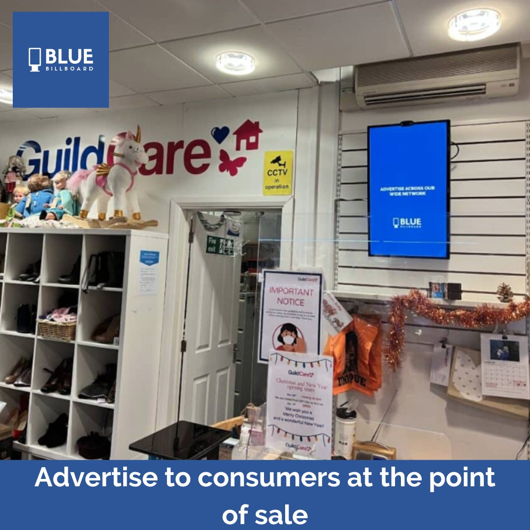 Using programmatic #DOOH #advertising, our advertisers are able to reach their target audience using our #AdvertisingNetwork. 

If you're looking to revolutionise your #MarketingStrategy, give us a call on 0800 058 4275 to speak to our team about how we can help you.