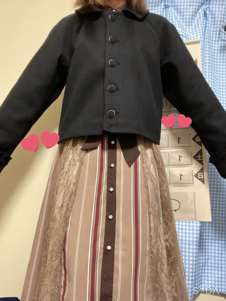 kogane__0617's tweet photo. 福袋アウターとレジュメワンピで弾丸大阪行ってきます🍒◎

 #axesfemmeアンバサダー https://t.co/qYMC7umPpu