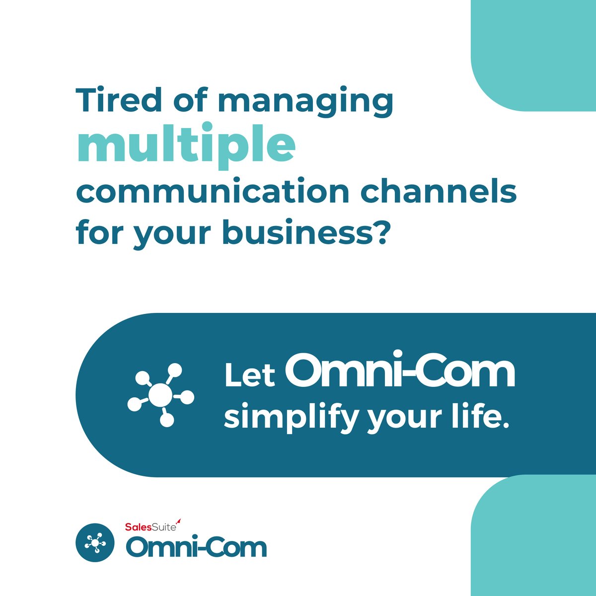 SalesSuite's tweet photo. Say goodbye to manual communication tasks with OmniCom. Automate your messaging and save time. Follow link for more information: https://t.co/AeFLVE80gM
#SalesSuite #SalesSuiteOmniCom #WorkflowAutomation #AutomatedMessaging #TimeSaver #Efficiency #Productivity #Communication https://t.co/l5p8mkJ3EX