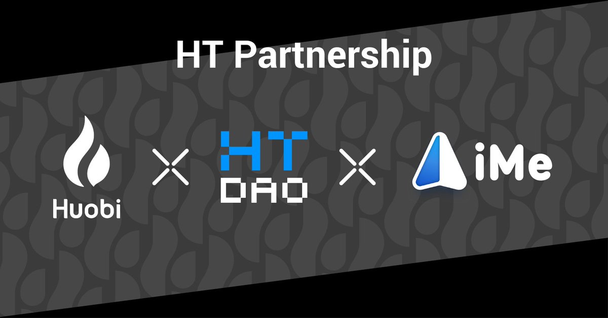 .<a href="/HuobiGlobal/">火币HTX</a> has announced its new strategic partner, <a href="/iMePlatform/">iMe Smart Platform</a>.

iMe is a messaging smart platform powered by <a href="/telegram/">Telegram Messenger</a> with DeFi capabilities.

This partnership will allow more users to utilize $HT through the iME app.

x.com/huobiglobal/st…