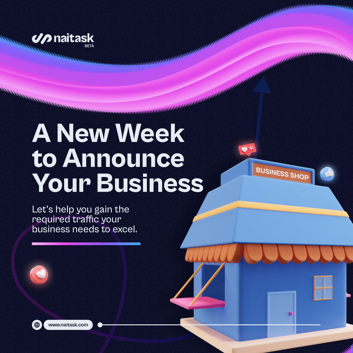 naitaskco's tweet photo. We start all over again👌.
.
#MondayMorning #MondayMotivation #naitask #naitaskco #socialmediaagency https://t.co/v15UFpnUdD