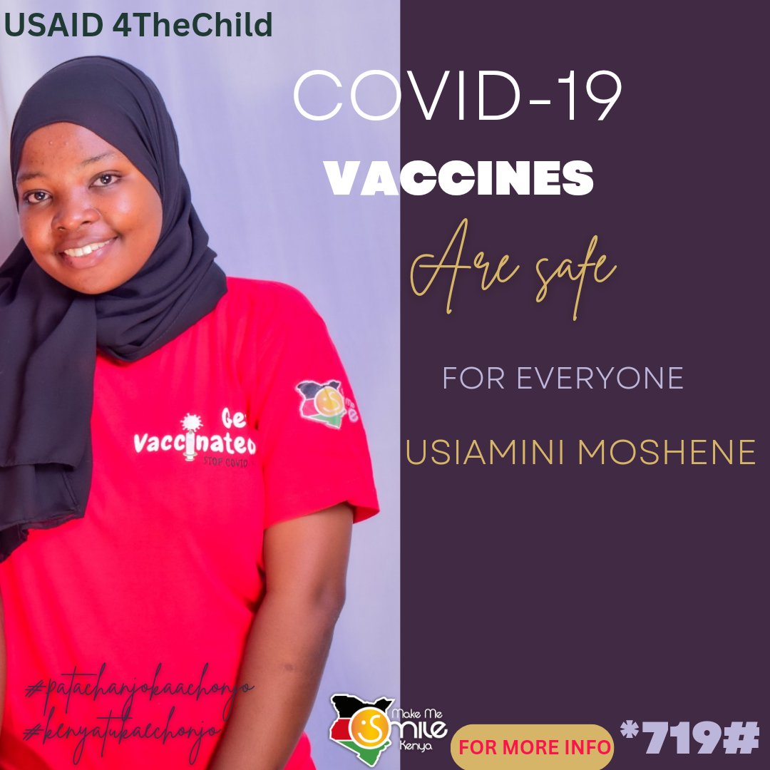 asherinawate's tweet photo. Let's stay safe by getting vaccinated against Covid-19.
@
#Maandamano #Kenyans #JuliusMalema #NairobiCBD #Thikaroad #kisumu #bolu #southafrica https://t.co/b8IqSdHAOp