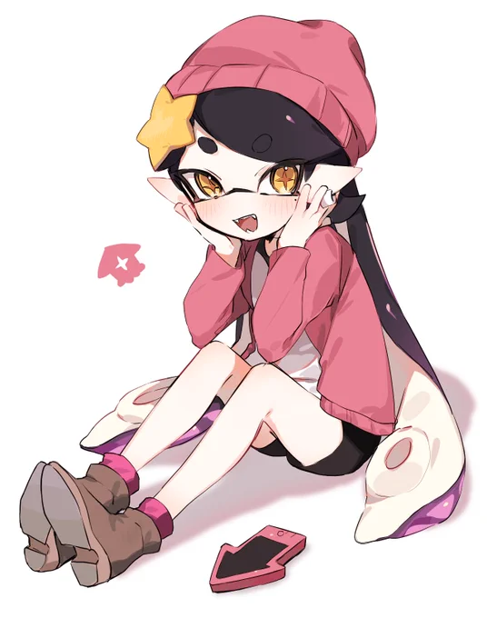 推しアイドルたちの絵 